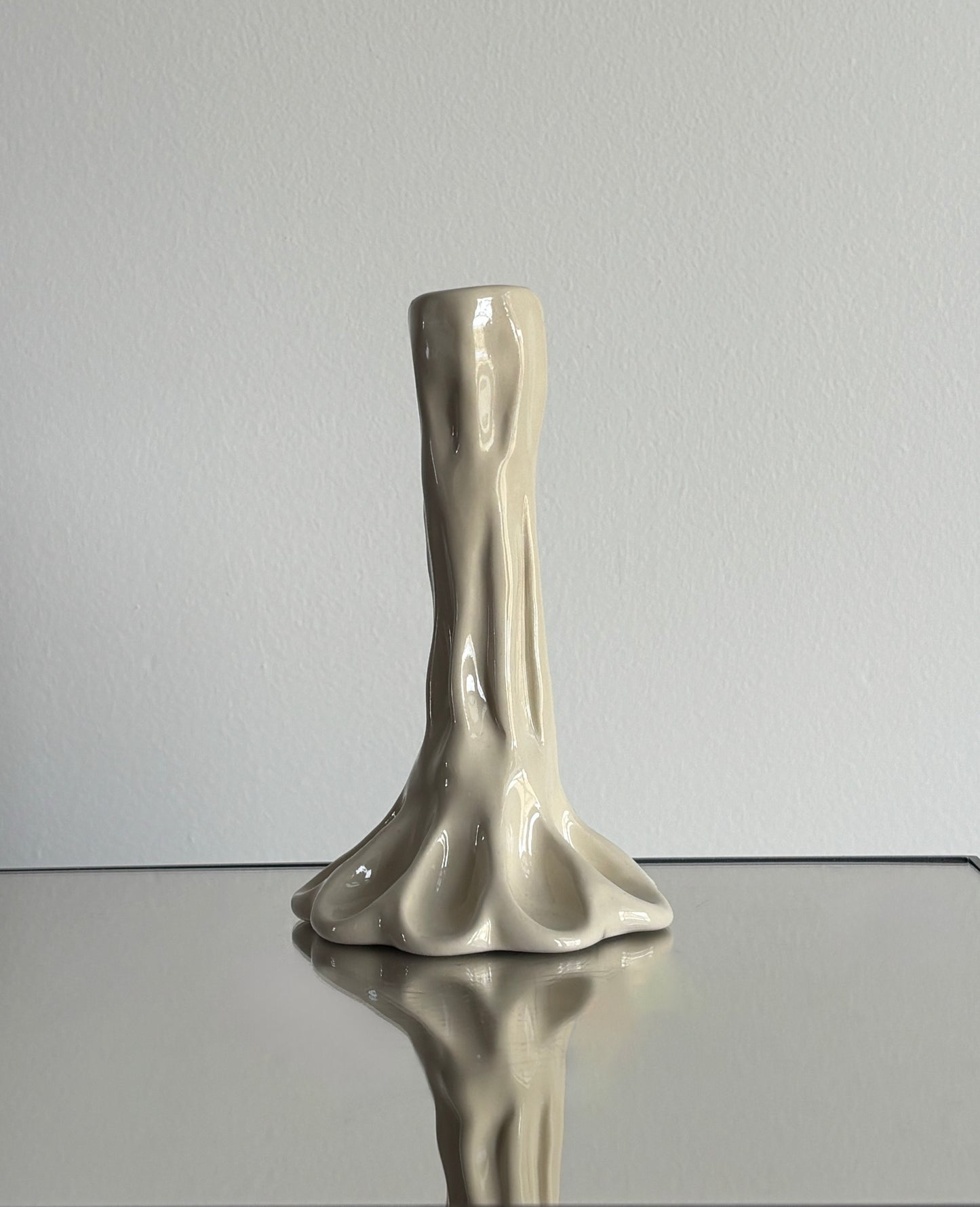 Melt Candle Holder Cream